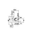 Уплотнитель двери фургона резиновый RZ-22130 1