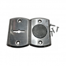 Lock escutcheon RZ 1082.AP, 2 pcs., chrome 2 Lock escutcheon RZ 1082.AP, 2 pcs., chrome 2