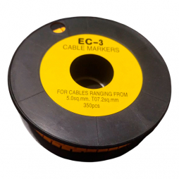 Cable marking tags RZ EC-3/clear, for 5.0-7.2 mm2 Cable marking tags RZ EC-3/clear, for 5.0-7.2 mm2