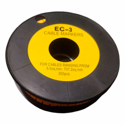 Бирки кабельные маркировочные RZ EC-3/clear, на 5,0-7,2 мм2