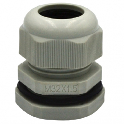 Plastic cable gland M32 RZ, IP68, plastic, gray 