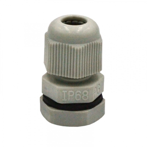 Cable gland PG9 RZ, nylon, gray, IP68 