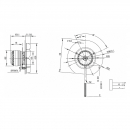 Дымосос RZ SPAC92150-001, 70 Вт, 2200 об/мин 7 Дымосос RZ SPAC92150-001, 70 Вт, 2200 об/мин 7