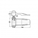 Hinge for container doors RZ 13138 4