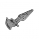 Folding hinge RZ H133.SS.0, stainless steel, H 33.5 mm 1