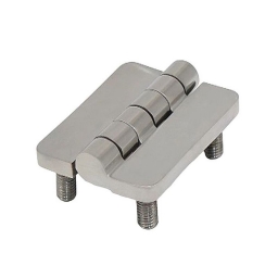 Heavy-duty stainless steel hinge RZ H3951.SS.0.3, with 4 studs   