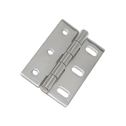 Door card hinge RZ H5075.SS.0.1, 50x75 mm, stainless steel