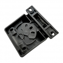 Петля-замок Industrilas 2651-430032, компактная, полиамид, 85х91 мм, 180°, чёрная 2