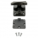 Петля-замок Industrilas 2651-430032, компактная, полиамид, 85х91 мм, 180°, чёрная 3
