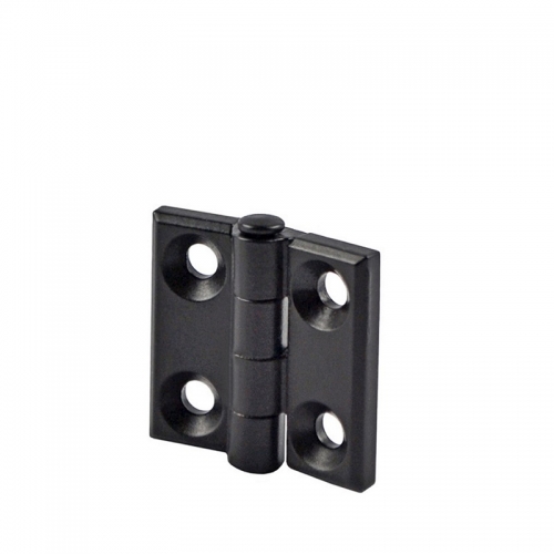 Door hinge 30x30 mm RZ 418-V1, Zn alloy, black