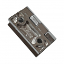 Door hinge 50 mm RZ H1050.1.1.1, Zn alloy, 50x50 mm, 270°, chrome 3