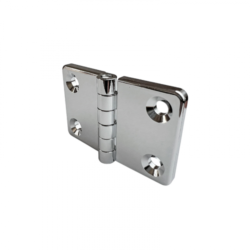 Door hinge for cabinet RZ H5076.1.1.1, zinc alloy, 50×75 mm, chrome