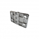 Door hinge for cabinet RZ H5076.1.1.1, zinc alloy, 50×75 mm, chrome 1