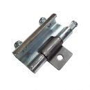 Welded hinge for electrical cabinet RZ 408-1-V2-DIL2, 2 holes for screw 1