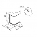 Петля кутова RZ 3006-210-S1 1