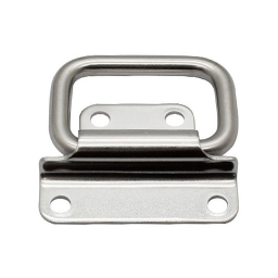 Metal handle for drawer RZ FH.100102.SS, 100x102 mm, stainless steel