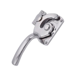 Swivelling handle with clamp RZ H102-2L.SS, stainless steel, left, length 125 mm