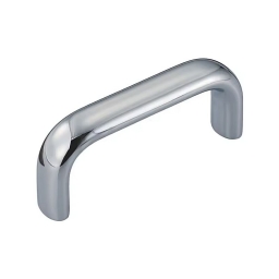U-shaped stainless steel handle RZ H133-20.SS, intercentre 125 mm