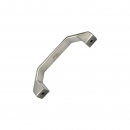 Stainless steel bridge type handle RZ H140-18.SS, centre to centre, 120 mm 1