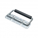 Folding handle RZ H140R.SS, stainless steel, spring-loaded, 140×82 mm, up to 55 kg 1