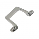 Door handle stainless steel, fastening angle 45 degrees RZ OCH96.SS, intercentre 80 mm 1
