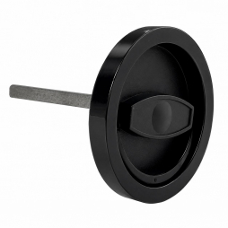 Handle for safes RZ L120, ABS, on spindle, black