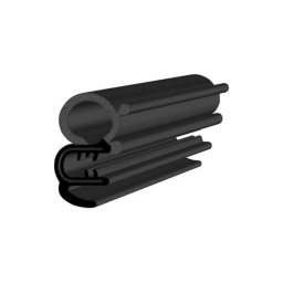 Rubber reinforced seal RZ A1.054, double chamber, EPDM, clamp 2.5-5 mm