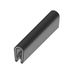 Ущільнювачі для металевих дверей RZ P1.022, ПВХ, затиск 1-2,5 мм