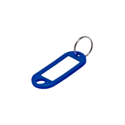 Plastic keyring RZ B204.B, blue