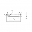 Postal lock strip RZ C0.0038 1