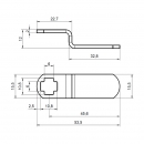 Cam for postal lock RZ C0.0945.1 1