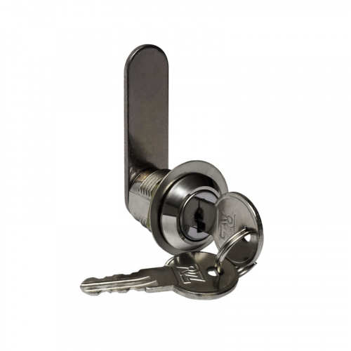 Lock for metal wardrobe RZ L201.2-0.С, secr. 500, 2 keys, h=0 mm, 90°, without key  fix.