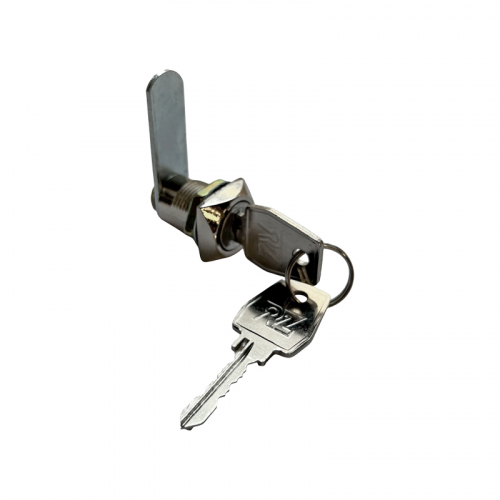 Ключові замки RZ PL0802-OВ, секр. 1000, h=0 мм, L=45 мм, пов. 180°, без фікс. ключа, 2 ключі