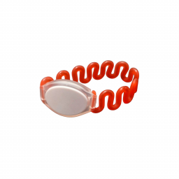 Electronic bracelet RZ B-1-R, red, plastic Electronic bracelet RZ B-1-R, red, plastic