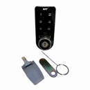 Digital electronic lock RZ M-1607-00KO, plastic, 4-digital code, vertical, on thickness 0.6-20 mm, black 5 Digital electronic lock RZ M-1607-00KO, plastic, 4-digital code, vertical, on thickness 0.6-20 mm, black 5