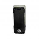 Smart fingerprint lock RZ M-1607-00SF, for furniture, plastic, vertical, on thickness 0.6-20 mm, black 1