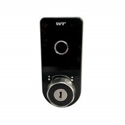 Smart fingerprint lock RZ M-1607-00SF, for furniture, plastic, vertical, on thickness 0.6-20 mm, black Smart fingerprint lock RZ M-1607-00SF, for furniture, plastic, vertical, on thickness 0.6-20 mm, black