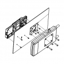 Code pad lock RZ M-1705, electronic, Zn alloy/plastic, touch panel, horizontal, black/silver 7