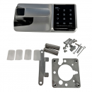 Code pad lock RZ M-1705, electronic, Zn alloy/plastic, touch panel, horizontal, black/silver 4