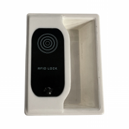 Electronic lock RFID RZ M-1801, furniture, plastic, vertical, gray/black