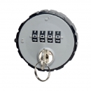 4-digit combination lock RZ CL20-04, with key and password 1