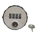 4-digit combination lock RZ CL20-04, with key and password 3