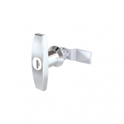 Handle lock for electrical control cabinet RZ 1201-203-218, chrome