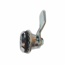 Control cabinet lock RZ L181.A.1-10645, zinc alloy, 5 mm butterfly insert, h=6 mm, L=46 mm, external stop 1