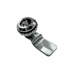 Triangle lock for electrical cabinets RZ L181.A.3-1084590, h=8 мм, bend 90°, L=45 мм, turn 90°, without key fix. Triangle lock for electrical cabinets RZ L181.A.3-1084590, h=8 мм, bend 90°, L=45 мм, turn 90°, without key fix.