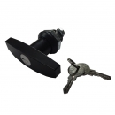 T-handle lock RZ L3020B.1-10045, black, one key 1