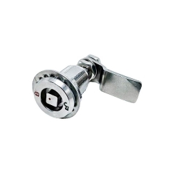 Lock for shield panel RZ L32-7.8.A.SS-10045, stainless steel, H 32 mm, compression