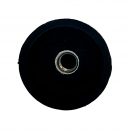 Round rod holder RZ RG 002-2, polyamide, H1=38 mm, length 27 mm, black 4 Round rod holder RZ RG 002-2, polyamide, H1=38 mm, length 27 mm, black 4