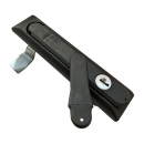 Hinged handles RZ 001-2-2-ISP, polyamide, ins. one key, h=12 mm, L=44 mm, for 1 lps, IP65, 1 key 3 Hinged handles RZ 001-2-2-ISP, polyamide, ins. one key, h=12 mm, L=44 mm, for 1 lps, IP65, 1 key 3
