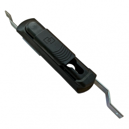 Lock with rods for metal cabinet RZ 002.00.00, polyamide, without insert, without cam, with mechanism Lock with rods for metal cabinet RZ 002.00.00, polyamide, without insert, without cam, with mechanism